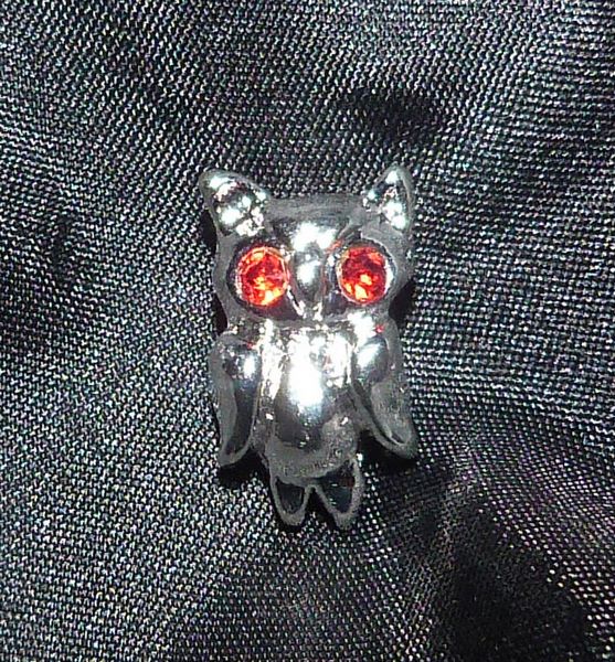 Red Eye Owl Charm Owlies Owl Jewellery